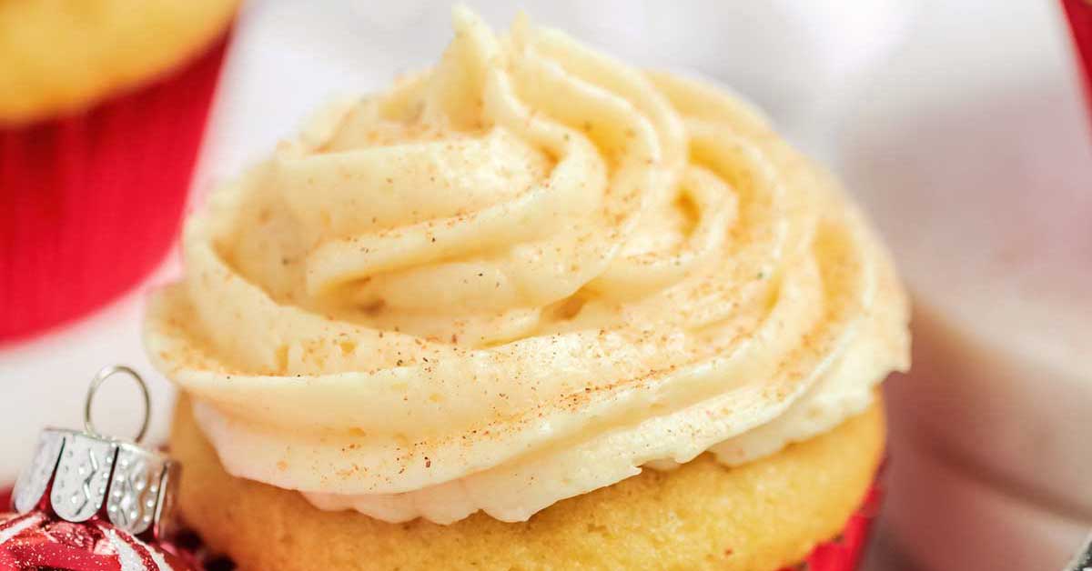 Eggnog Cupcakes