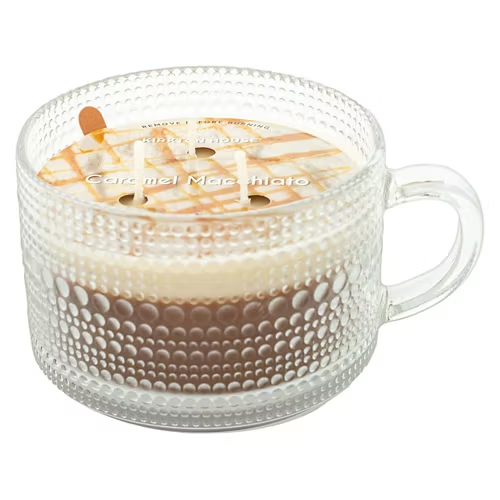Glass Coffee Candles