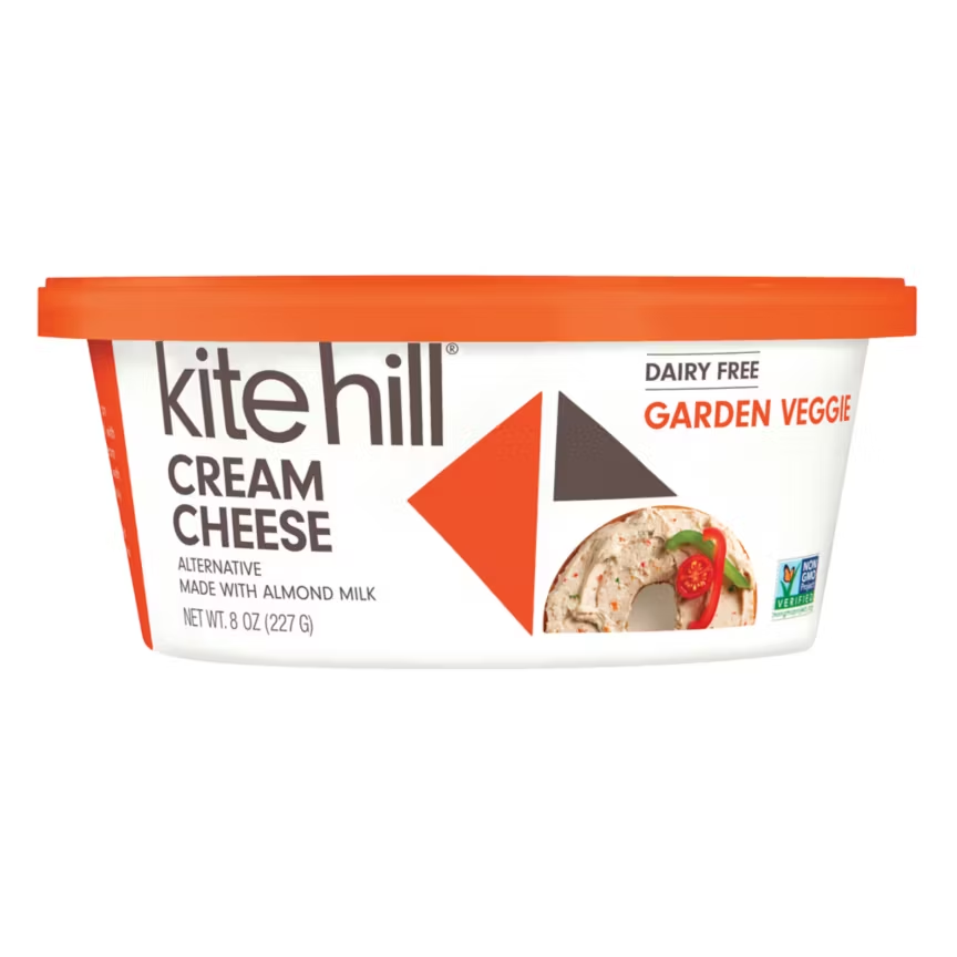 Kite Hill Dairy Free Garden Vegetable Cream Cheese