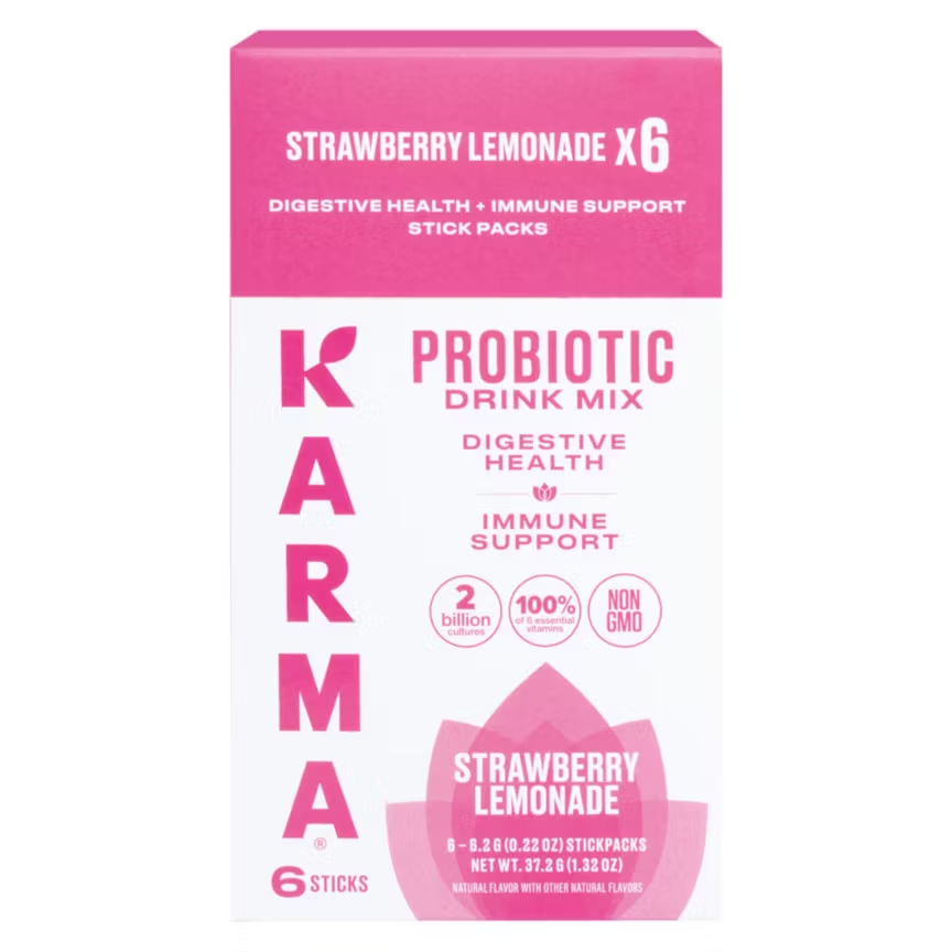 Strawberry Lemonade Probiotic Sticks