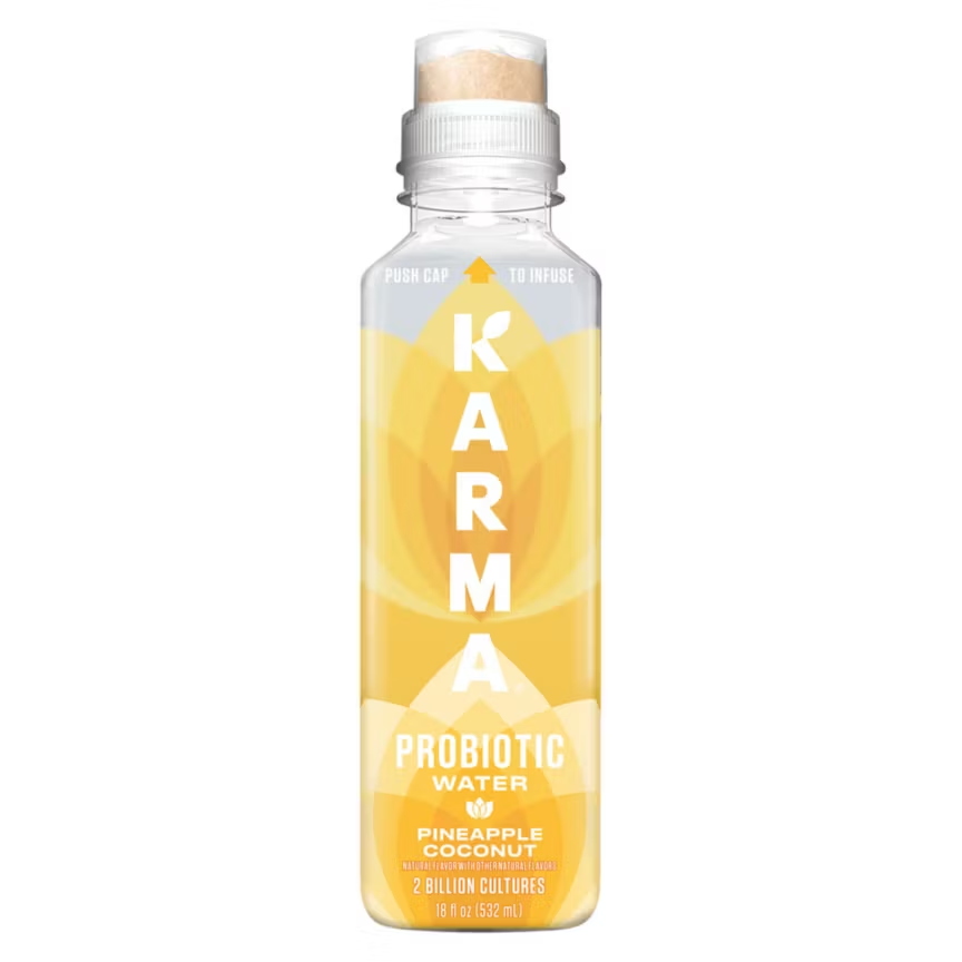 Pineapple Coconut Flavor Probiotic Water Bottle