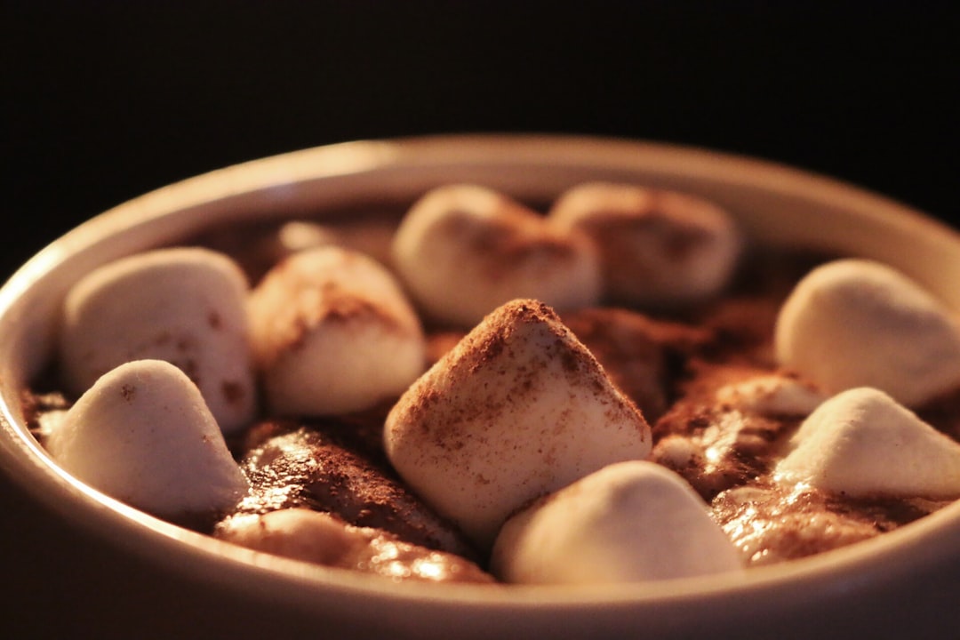 marshmallow in mug