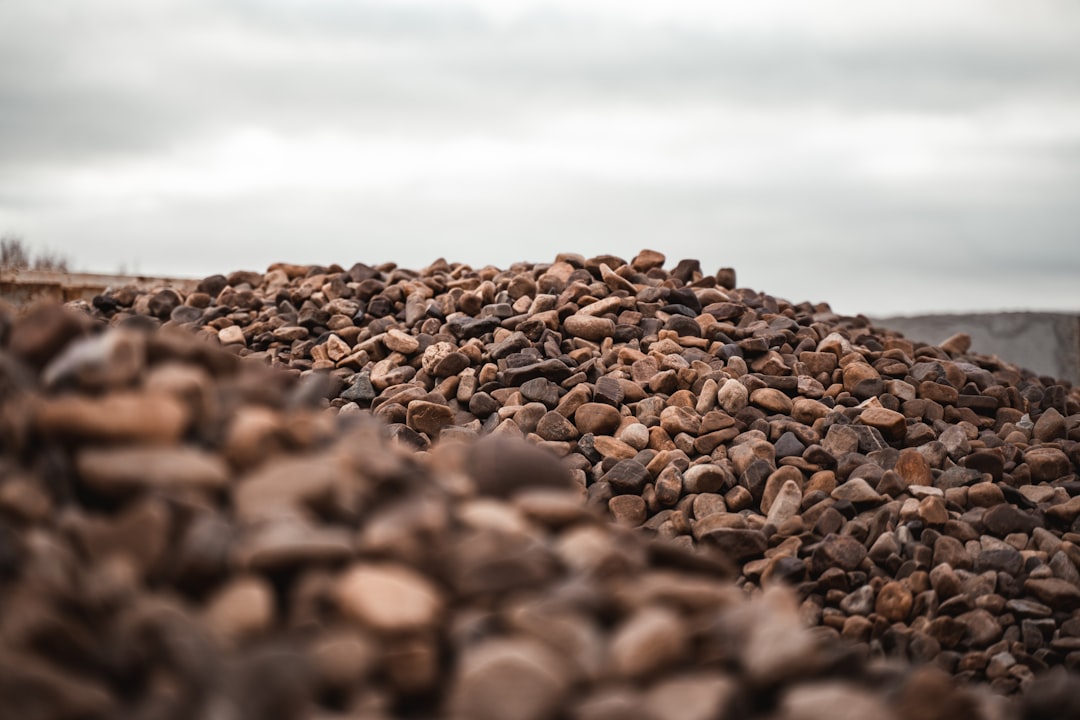 brown and black stones on beach shore during daytime