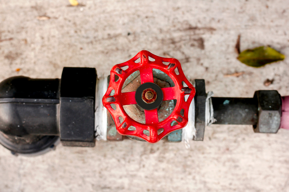 main water shut off valve
