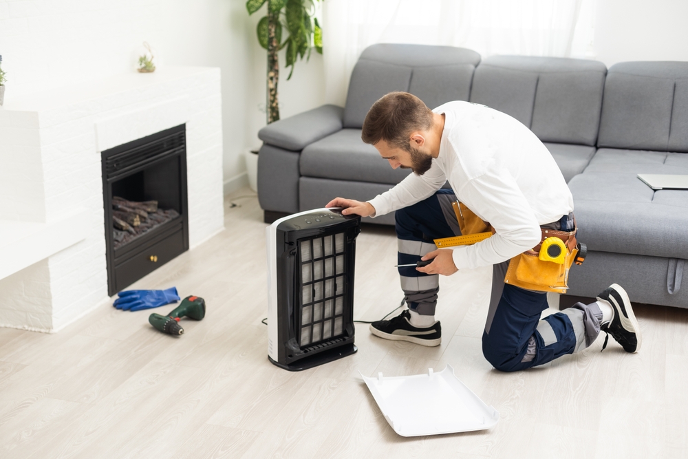 changing humidifier filters