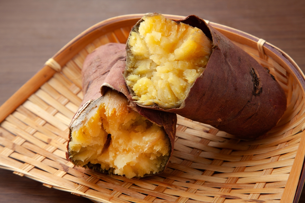 cooked sweet potatoes