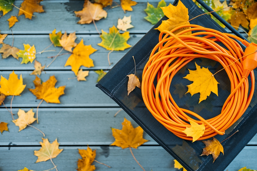 Outdoor-rated extension cord