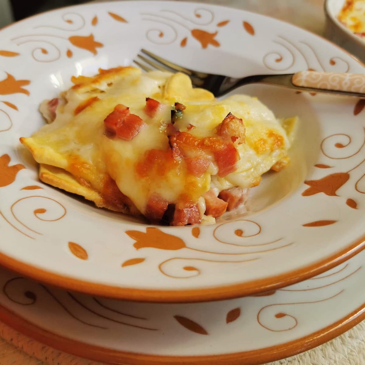Ham and Cheese Pasta Bake Recipe from the South Tyrol