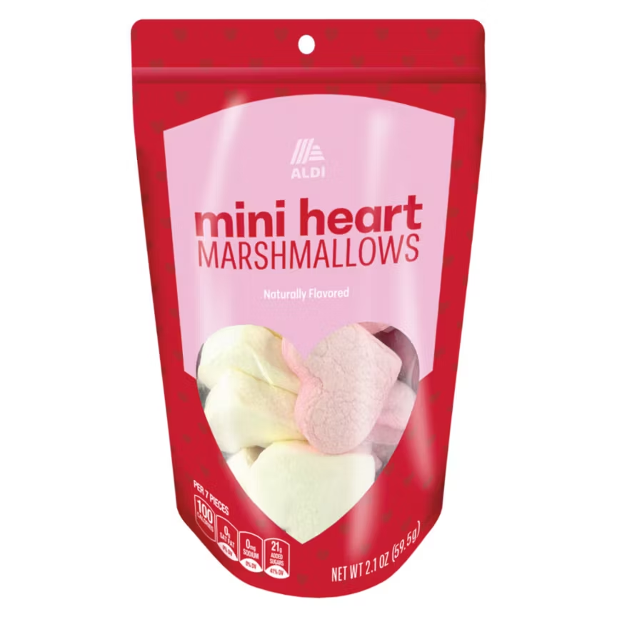 Baker’s Corner Heart Shaped Marshmallows