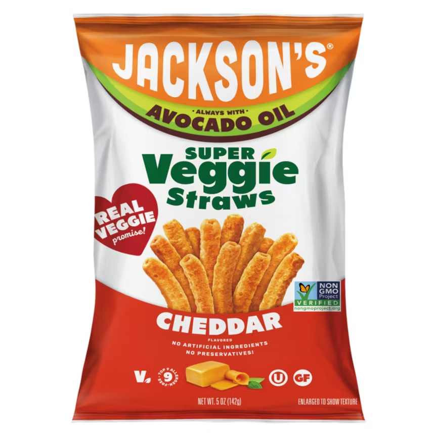 Cheddar Super Veggie Straws