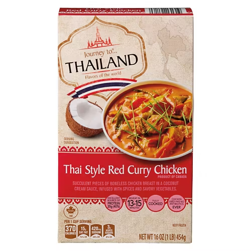 Thai Style Red Curry Chicken