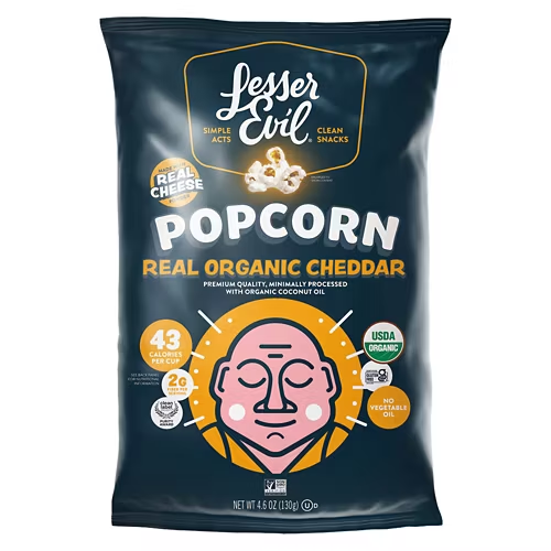Organic Cheddar Popcorn