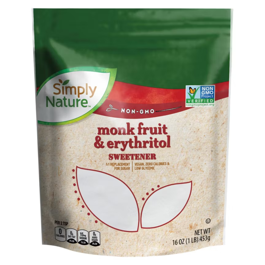 Simply Nature Monk Fruit Sweetener