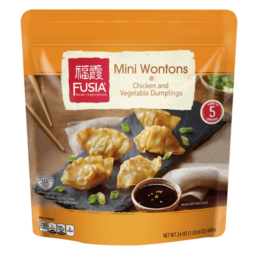 Fusia Asian Inspirations Chicken Mini Wontons