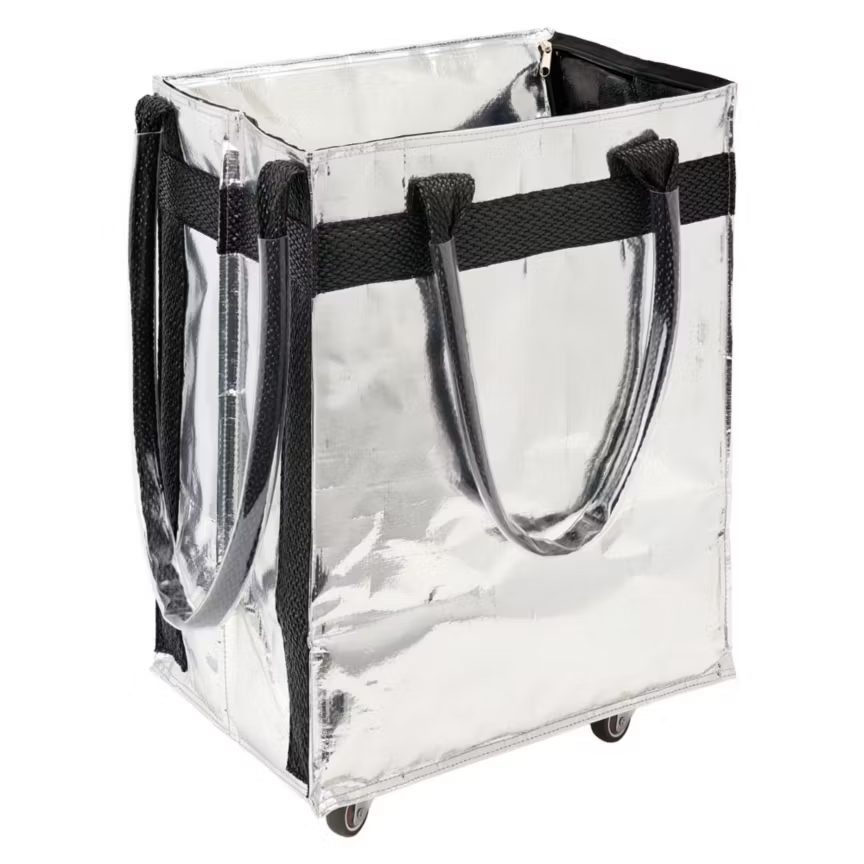 Foldable Rolling Tote