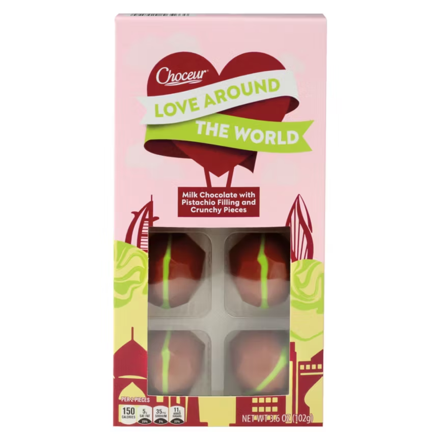 Love Around The World Dubai Chocolates