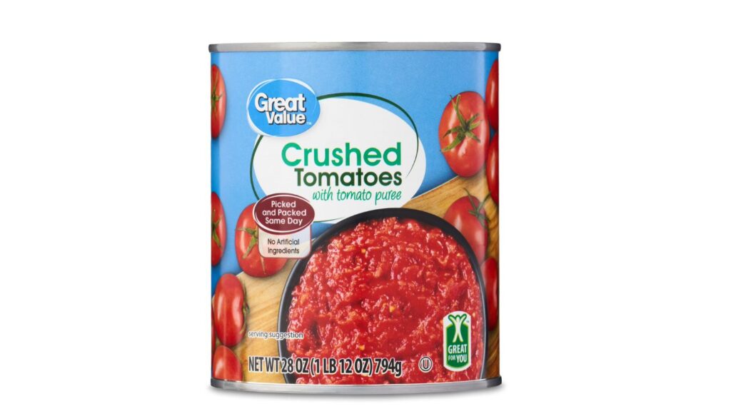 crushed tomatoes