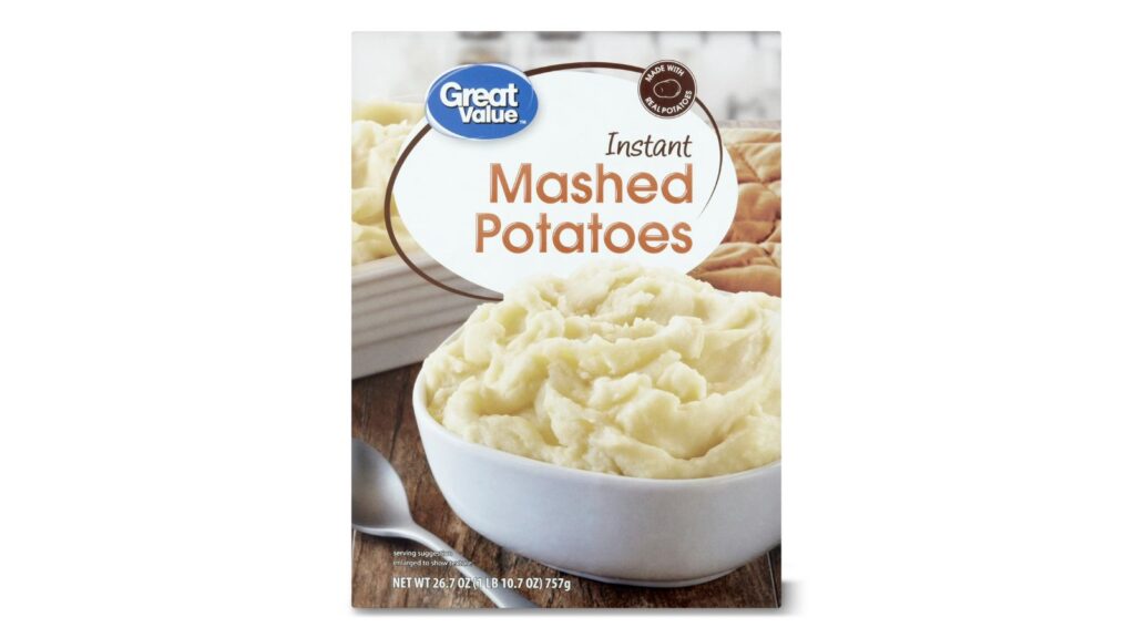mashed potatoes