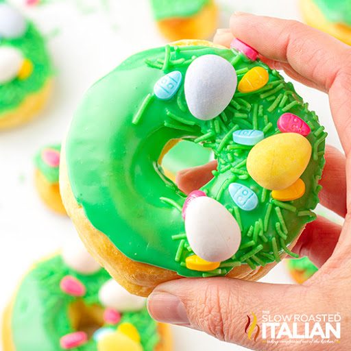 Easter Donuts in the Air Fryer (30 Minute Recipe)