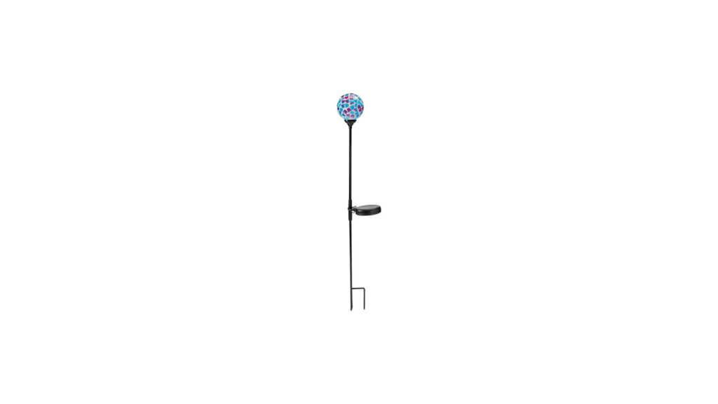 Belavi mosaic solar garden stake