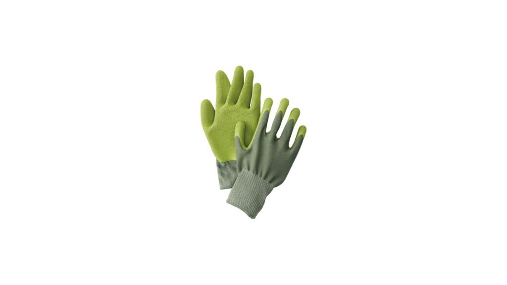 latex gardening gloves