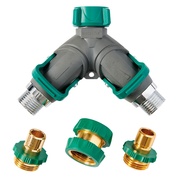 Gardenline 4-piece hose accessories