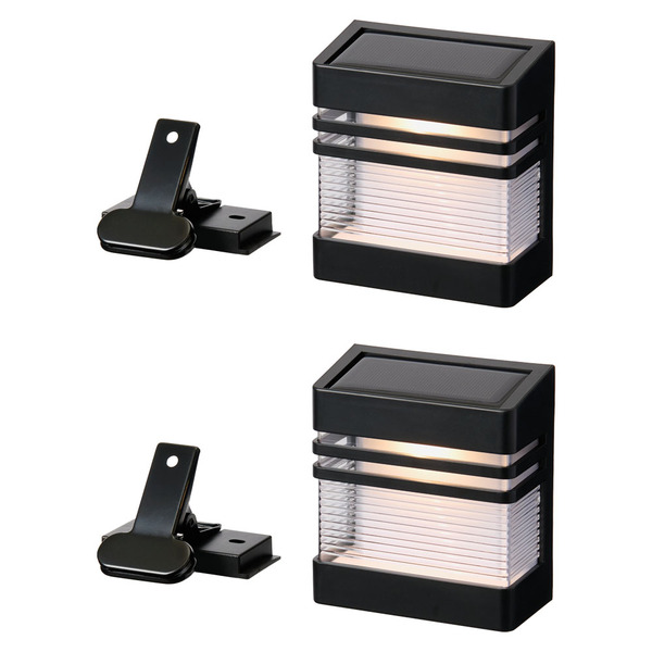 Belavi 2-pack solar garden bed light