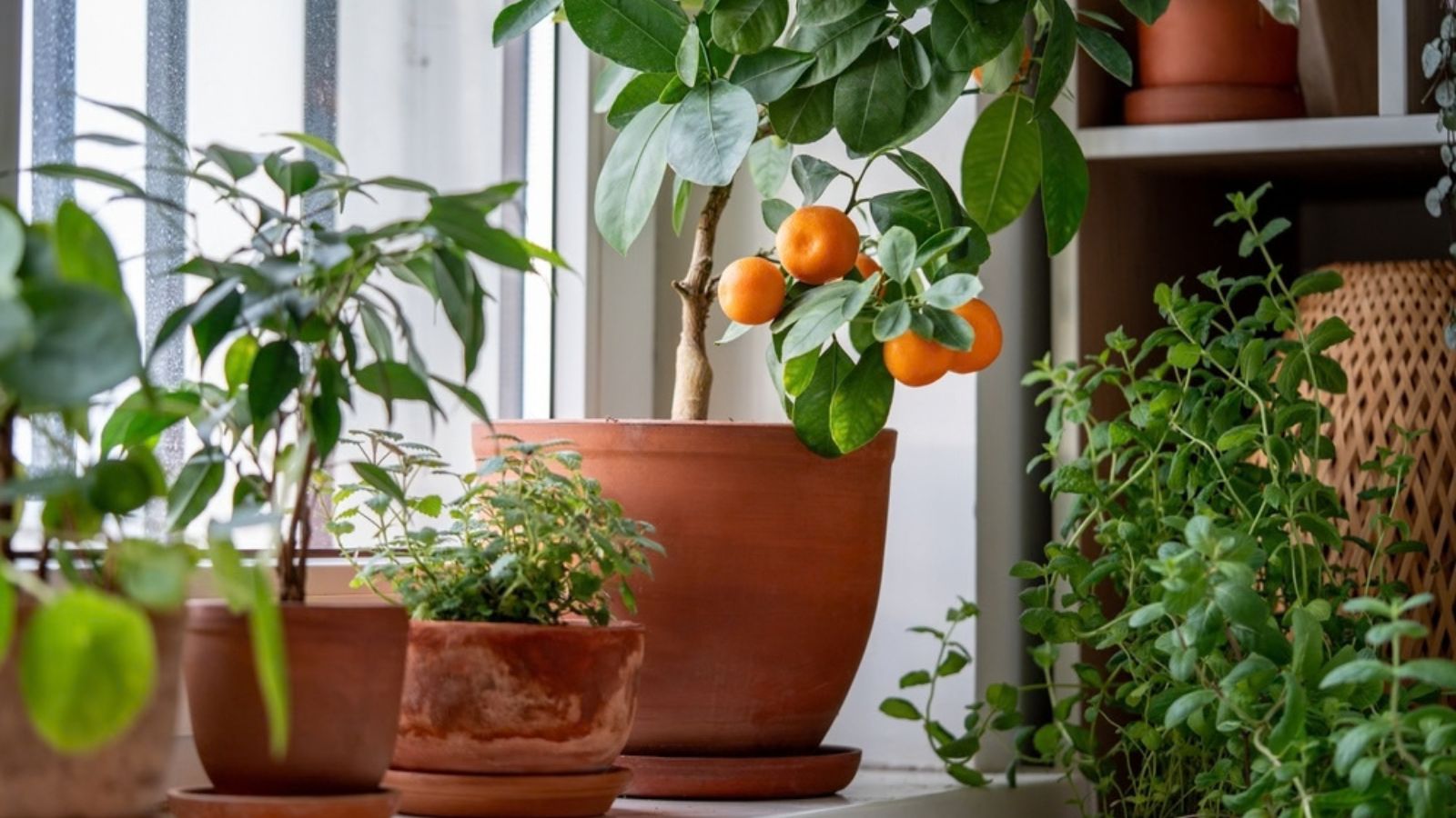 plants inside in winter