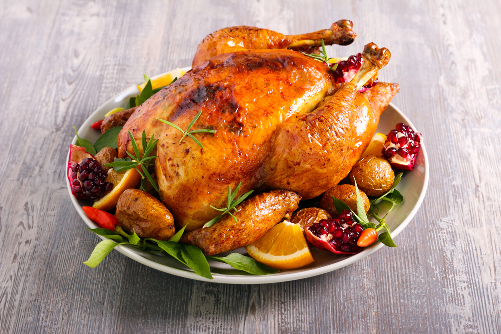 whole roasted chicken