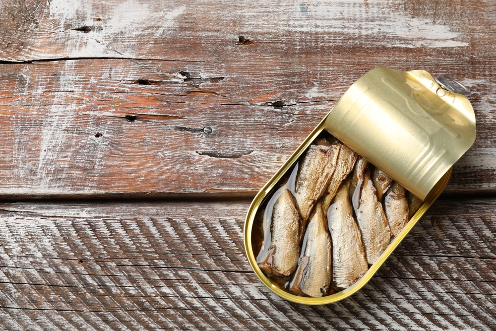 canned sardines