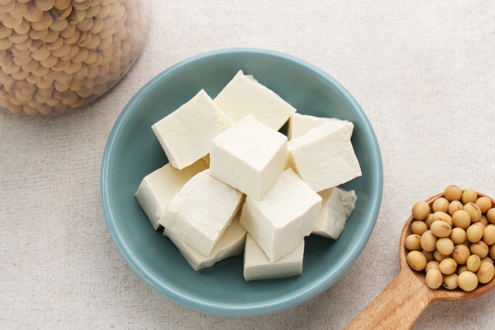 tofu in a bowl