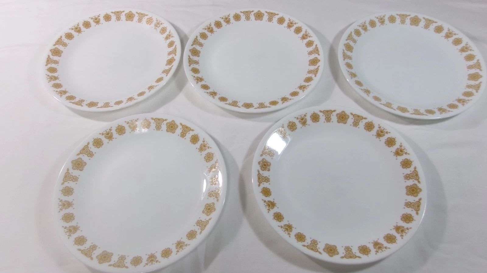 Corelle butterfly gold