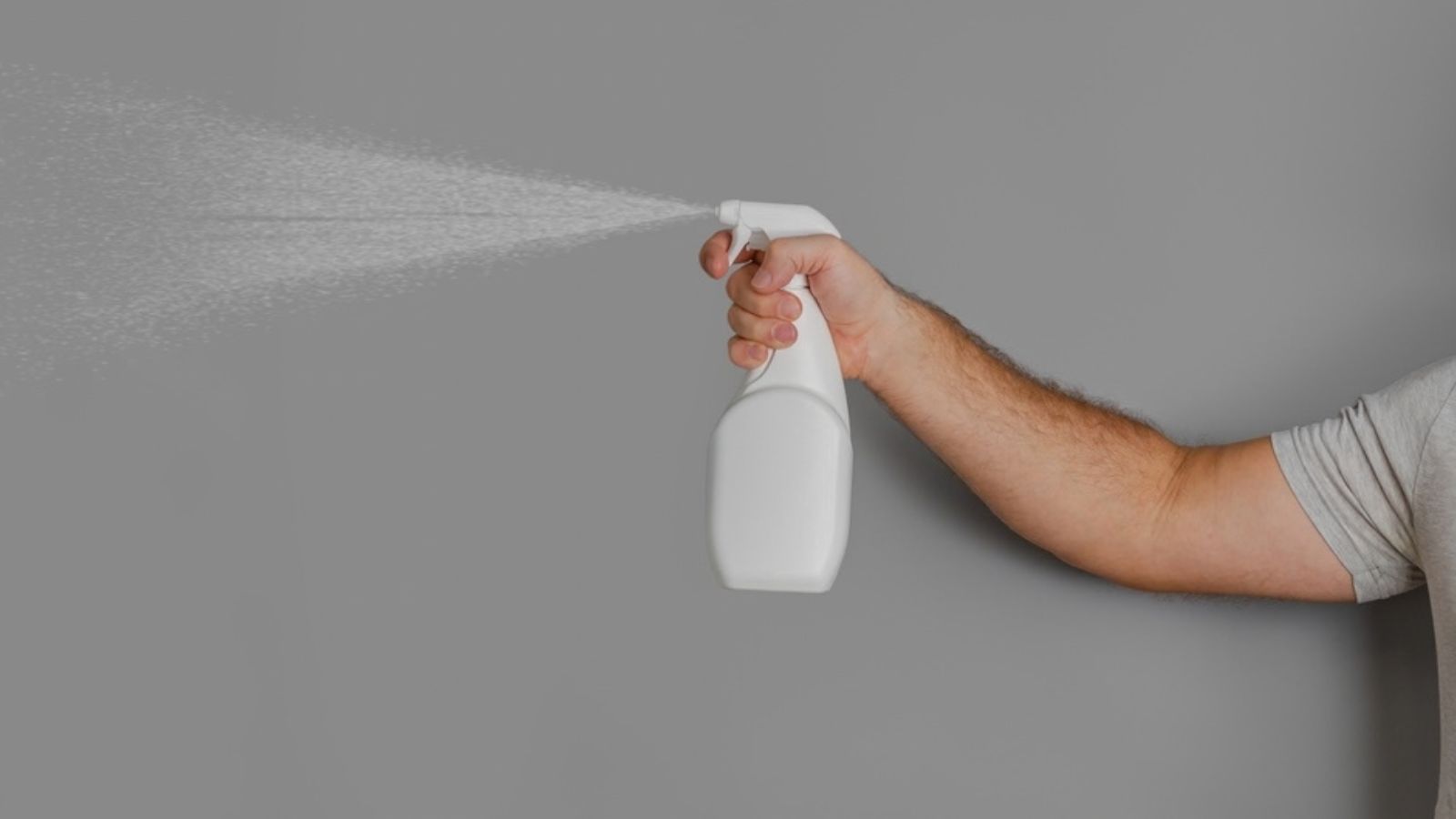 Ingredients in spray bottle