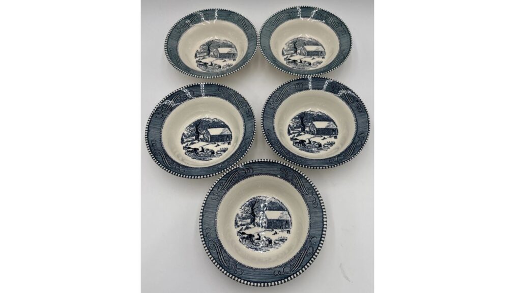 Royal china currier and ives