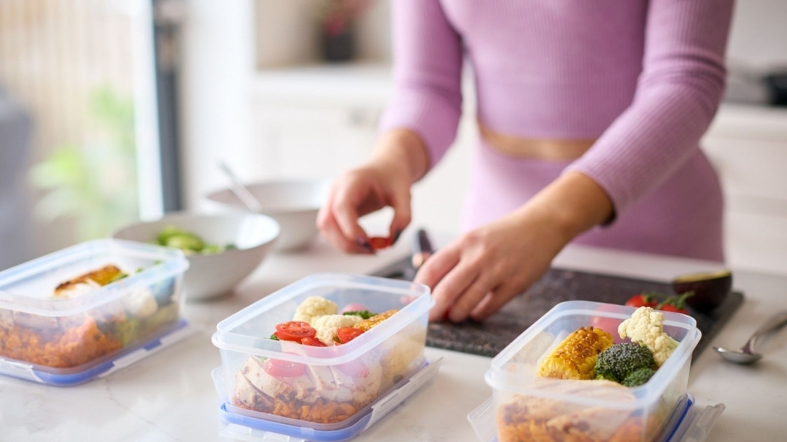 freezing meals in the kitchen
