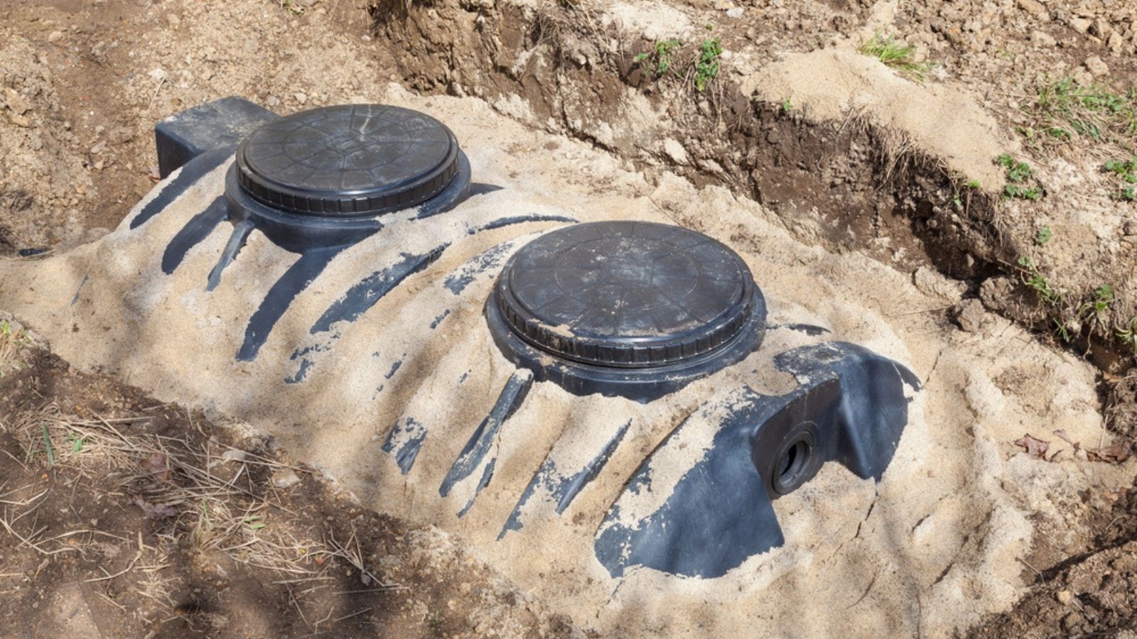 large septic tank