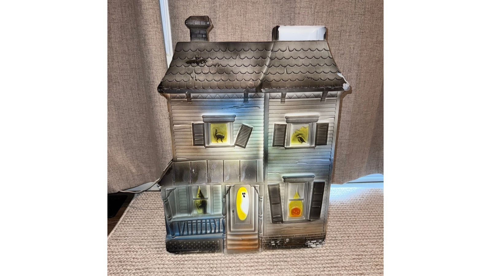 Union Products Halloween haunted house blow mold