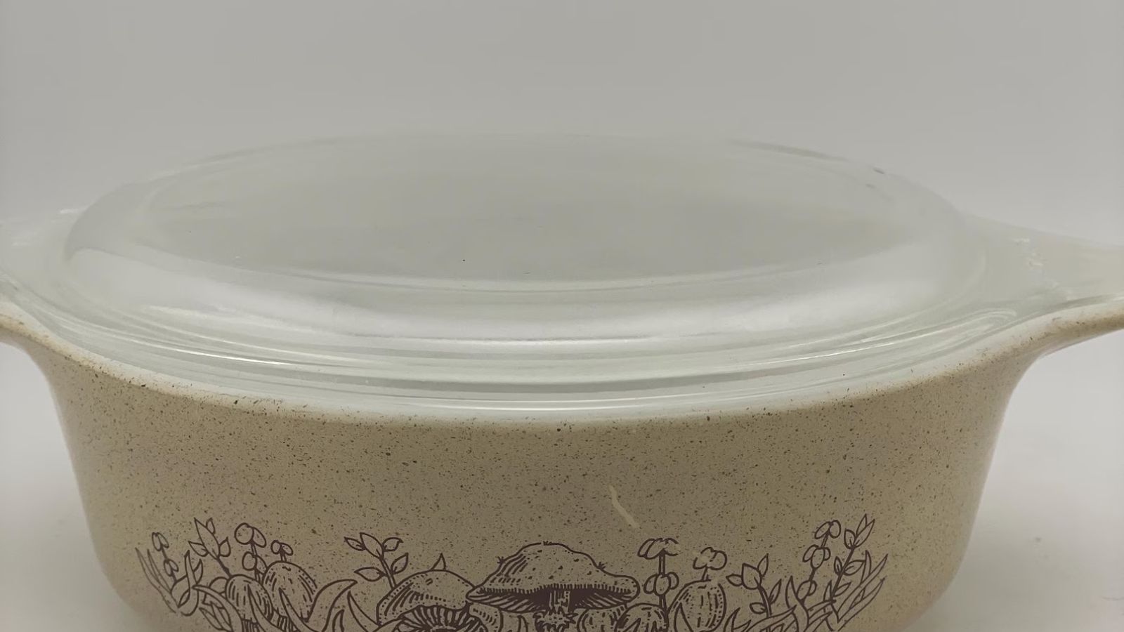 Forest Fancies Pyrex casserole dish