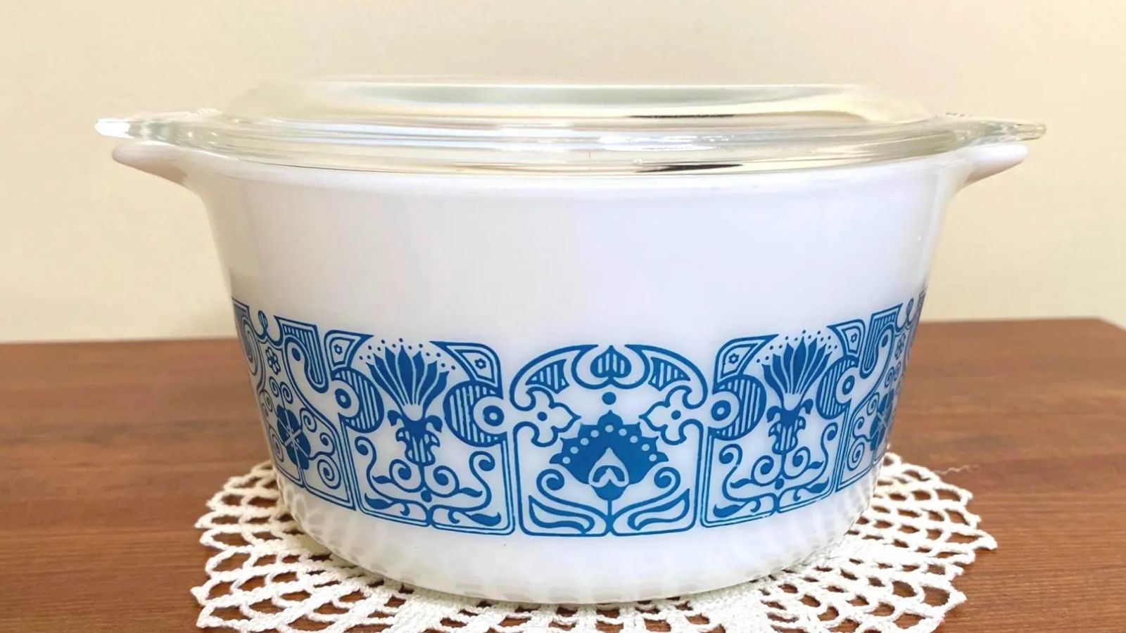 Horizon Blue Casserole DIsh